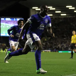 Anichebe's Double: Thrilling 2-2 Draw for Everton against Newcastle United (September 17, 2012, Barclays Premier League) Anichebe's Double: Thrilling 2-2 Draw for Everton against Newcastle United (September 17, 2012, Barclays Premier League)