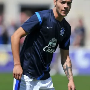 Anton Forrester Print - Everton Pre-Season Match at Globe Arena