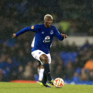 Arouna Kone in Action: Everton vs FK Krasnodar, UEFA Europa League Group H, Goodison Park Arouna Kone in Action: Everton vs FK Krasnodar, UEFA Europa League Group H, Goodison Park