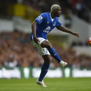 Arouna Kone in Command: Everton at White Hart Lane vs. Tottenham Hotspur, Barclays Premier League