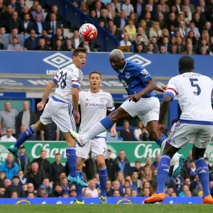Arouna Kone Print - Everton vs Chelsea Barclays Premier League Arouna Kone Print - Everton vs Chelsea Barclays Premier League