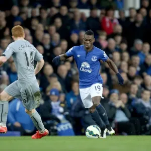 Atsu vs Colback Print - Everton FC Matchday Photo