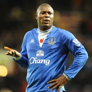 Ayegbeni Yakubu in Action Print Ayegbeni Yakubu in Action Print