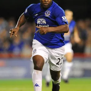 Ayegbeni Yakubu in Action: Everton vs. Brentford, Carling Cup Third Round, Griffin Park (21 September 2010) Ayegbeni Yakubu in Action: Everton vs. Brentford, Carling Cup Third Round, Griffin Park (21 September 2010)