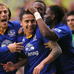 Barclays Premier League Collection: 21 January 2012, Everton v Blackburn Rovers