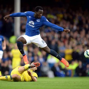 Premier League Photographic Print Collection: Everton v Chelsea - Goodison Park