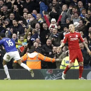 Premier League Prints: 16 January 2011 Liverpool V Everton