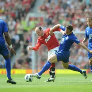 Barclays Premier League Print: Manchester United v Everton at Old Trafford Barclays Premier League Print: Manchester United v Everton at Old Trafford