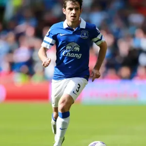 Barclays Premier League: A Scoreless Stalemate at Cardiff City Stadium - Everton's Leighton Baines Barclays Premier League: A Scoreless Stalemate at Cardiff City Stadium - Everton's Leighton Baines