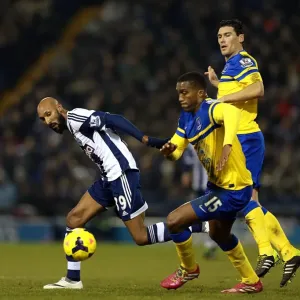 Barclays Premier League Print - West Bromwich Albion v Everton Barclays Premier League Print - West Bromwich Albion v Everton