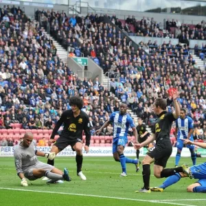 Barclays Premier League - Wigan Athletic v Everton - DW Stadium Barclays Premier League - Wigan Athletic v Everton - DW Stadium