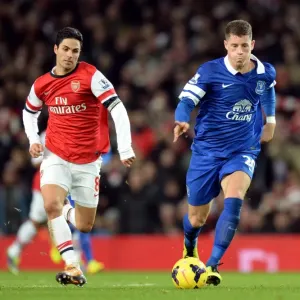 Barkley vs. Arteta: A Draw at Emirates Stadium - Everton vs. Arsenal (Premier League, December 8, 2013) Barkley vs. Arteta: A Draw at Emirates Stadium - Everton vs. Arsenal (Premier League, December 8, 2013)