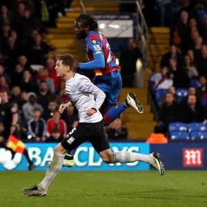 Battle for the Ball: Adebayor vs. Stones in Crystal Palace vs. Everton Premier League Clash Battle for the Ball: Adebayor vs. Stones in Crystal Palace vs. Everton Premier League Clash