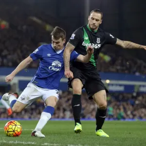 Battle for the Ball: Coleman vs Arnautovic - Everton vs Stoke City Rivalry Battle for the Ball: Coleman vs Arnautovic - Everton vs Stoke City Rivalry