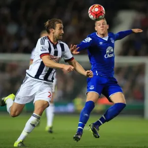 Battle for the Ball: Dawson vs. Barkley - West Bromwich Albion vs. Everton (Premier League) Battle for the Ball: Dawson vs. Barkley - West Bromwich Albion vs. Everton (Premier League)