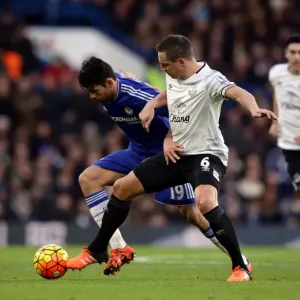 Battle for the Ball: Diego Costa vs. Phil Jagielka - Premier League Rivalry Battle for the Ball: Diego Costa vs. Phil Jagielka - Premier League Rivalry