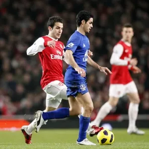 Battle for the Ball: Fabregas vs. Arteta - Arsenal vs. Everton Rivalry (01 February 2011) Battle for the Ball: Fabregas vs. Arteta - Arsenal vs. Everton Rivalry (01 February 2011)