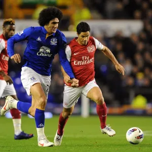 Barclays Premier League Photographic Print Collection: 21 March 2012 v Arsenal, Goodison Park