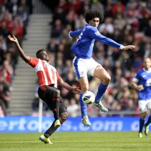 Battle for the Ball: Fellaini vs. Diaye - Everton vs. Sunderland, Premier League 2013 Battle for the Ball: Fellaini vs. Diaye - Everton vs. Sunderland, Premier League 2013