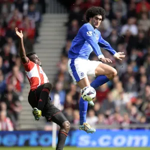Battle for the Ball: Fellaini vs. Diaye - Sunderland vs. Everton, Premier League 2013 Battle for the Ball: Fellaini vs. Diaye - Sunderland vs. Everton, Premier League 2013