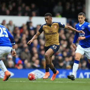 Battle for the Ball: Iwobi vs. Besic - Everton vs. Arsenal's Premier League Showdown at Goodison Park Battle for the Ball: Iwobi vs. Besic - Everton vs. Arsenal's Premier League Showdown at Goodison Park