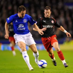 Battle for the Ball: Jagielka vs. Hunt - Everton's FA Cup Fifth Round Intense Rivalry (March 1, 2011) Battle for the Ball: Jagielka vs. Hunt - Everton's FA Cup Fifth Round Intense Rivalry (March 1, 2011)