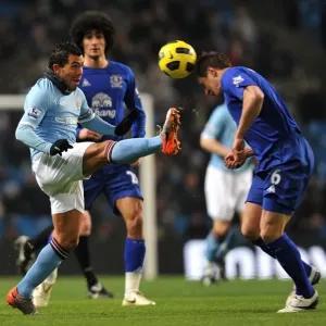 Battle for the Ball: Jagielka vs Tevez - Manchester Derby Intensity (Manchester City vs Everton, 20 December 2010) Battle for the Ball: Jagielka vs Tevez - Manchester Derby Intensity (Manchester City vs Everton, 20 December 2010)