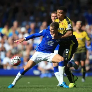 Battle for the Ball: John Stones vs Troy Deeney (Premier League - Everton vs Watford) Battle for the Ball: John Stones vs Troy Deeney (Premier League - Everton vs Watford)