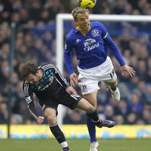 Battle for the Ball: Juan Mata vs. Phil Neville - Everton vs. Chelsea, Premier League (2012) Battle for the Ball: Juan Mata vs. Phil Neville - Everton vs. Chelsea, Premier League (2012)