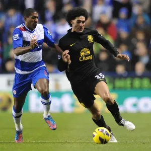 Battle for the Ball: Leigertwood vs. Fellaini - Reading vs. Everton, Premier League (17-11-2012) Battle for the Ball: Leigertwood vs. Fellaini - Reading vs. Everton, Premier League (17-11-2012)
