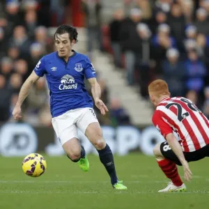 Battle for the Ball: Leighton Baines vs Harrison Reed - Everton vs Southampton, Premier League Battle for the Ball: Leighton Baines vs Harrison Reed - Everton vs Southampton, Premier League
