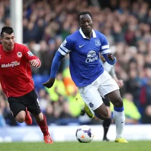 Battle for the Ball: Lukaku vs. Medel - Everton's Edge: Everton 2-1 Cardiff City Battle for the Ball: Lukaku vs. Medel - Everton's Edge: Everton 2-1 Cardiff City