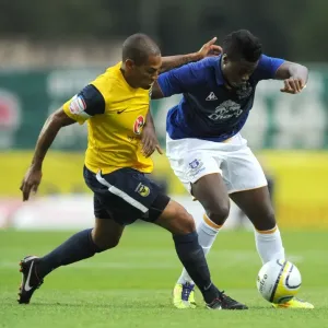 Battle for the Ball: Magaye Gueye vs Damian Batt, Oxford United vs Everton (2011) Battle for the Ball: Magaye Gueye vs Damian Batt, Oxford United vs Everton (2011)