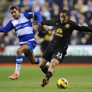 Battle for the Ball: McAnuff vs. Pienaar - Reading vs. Everton, Premier League (17-11-2012) Battle for the Ball: McAnuff vs. Pienaar - Reading vs. Everton, Premier League (17-11-2012)