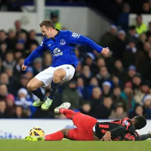 Battle for the Ball: McGeady vs. Fer - Everton vs. Queens Park Rangers, Premier League Rivalry Battle for the Ball: McGeady vs. Fer - Everton vs. Queens Park Rangers, Premier League Rivalry