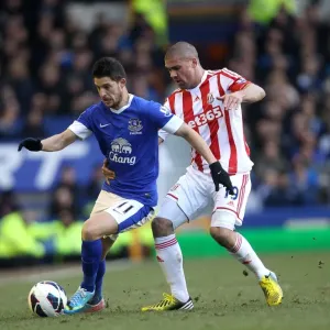 Battle for the Ball: Mirallas vs. Walters - Everton vs. Stoke City Rivalry (30-03-2013) Battle for the Ball: Mirallas vs. Walters - Everton vs. Stoke City Rivalry (30-03-2013)