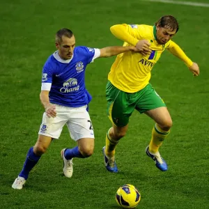 Battle for the Ball: Osman vs. Holt - Everton vs. Norwich City's Thrilling 1-1 Premier League Showdown at Goodison Park Battle for the Ball: Osman vs. Holt - Everton vs. Norwich City's Thrilling 1-1 Premier League Showdown at Goodison Park