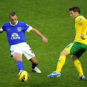 Battle for the Ball: Osman vs Hoolahan - Everton vs Norwich City Rivalry (1-1) Battle for the Ball: Osman vs Hoolahan - Everton vs Norwich City Rivalry (1-1)