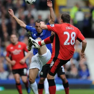 Battle for the Ball: Osman vs Jones - Everton vs Blackburn Rovers, Premier League (2011) Battle for the Ball: Osman vs Jones - Everton vs Blackburn Rovers, Premier League (2011)