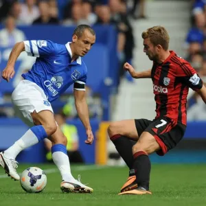 Battle for the Ball: Osman vs Morrison - Everton vs West Bromwich Albion Stalemate in the Premier League (August 24, 2013) Battle for the Ball: Osman vs Morrison - Everton vs West Bromwich Albion Stalemate in the Premier League (August 24, 2013)