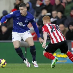 Battle for the Ball: Ross Barkley vs. Harrison Reed - Everton vs. Southampton, Premier League Battle for the Ball: Ross Barkley vs. Harrison Reed - Everton vs. Southampton, Premier League