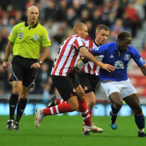 Barclays Premier League Framed Print Collection: 26 December 2011, Sunderland v Everton