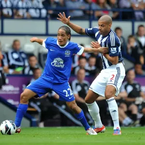 Battle for Ball Supremacy: Pienaar vs. Reid - Everton vs. West Bromwich Albion (01-09-2012) Battle for Ball Supremacy: Pienaar vs. Reid - Everton vs. West Bromwich Albion (01-09-2012)