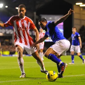 Battle for the Ball: Tim Cahill vs. Ryan Shotton - Everton vs. Stoke City, Barclays Premier League (Goodison Park, 2011) Battle for the Ball: Tim Cahill vs. Ryan Shotton - Everton vs. Stoke City, Barclays Premier League (Goodison Park, 2011)