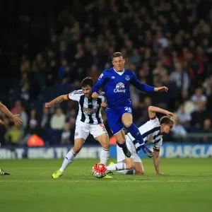 Battle for the Ball: West Bromwich Albion vs. Everton - Premier League Battle for the Ball: West Bromwich Albion vs. Everton - Premier League