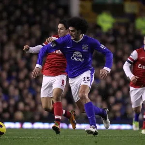 Battle at Goodison Park: Arteta vs. Fellaini - Everton vs. Arsenal, Premier League (28-11-2012)