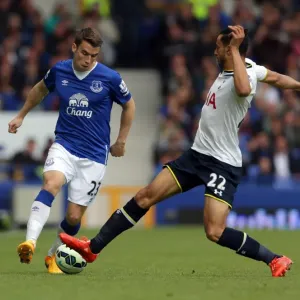 Battle at Goodison Park: A Clash Between Coleman and Chadli in Everton vs. Tottenham Premier League Match Battle at Goodison Park: A Clash Between Coleman and Chadli in Everton vs. Tottenham Premier League Match