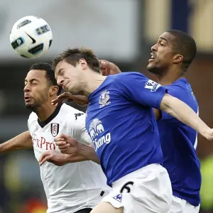 Battle at Goodison Park: Distin, Jagielka vs Dembele - Everton's Defensive Triumph (Everton v Fulham, Barclays Premier League, 19 March 2011) Battle at Goodison Park: Distin, Jagielka vs Dembele - Everton's Defensive Triumph (Everton v Fulham, Barclays Premier League, 19 March 2011)
