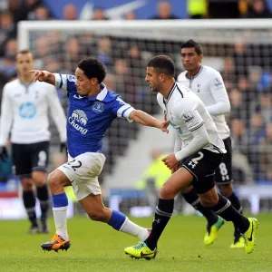 Battle at Goodison Park: Pienaar vs. Walker - Scoreless Premier League Showdown Battle at Goodison Park: Pienaar vs. Walker - Scoreless Premier League Showdown