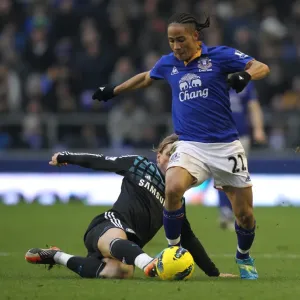 Battle at Goodison Park: Torres vs. Pienaar - A Premier League Clash Between Everton and Chelsea Battle at Goodison Park: Torres vs. Pienaar - A Premier League Clash Between Everton and Chelsea